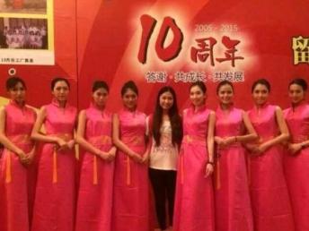 廣州番禺大石展會服務 禮儀模特主持、美女不倒翁與小提琴表演